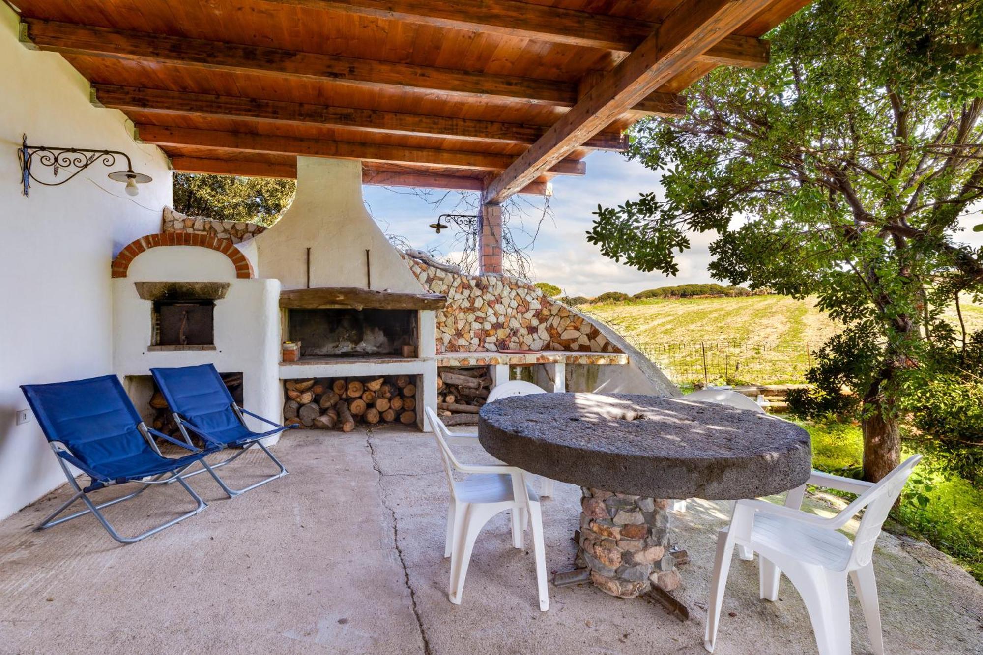 Villa Due Archi S'archittu Cuglieri Exteriör bild